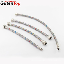 LB-GutenTop stainless steel flexible braided metal hose braided gas hose